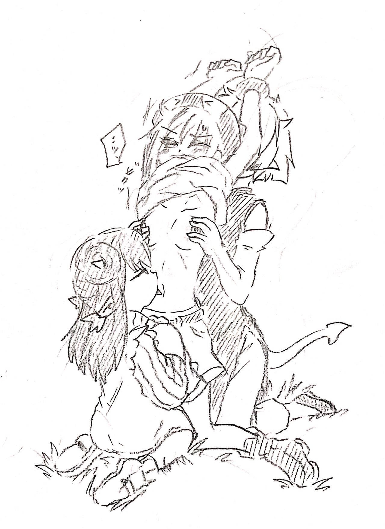 Zenmon no Oni, Koumon no Ryuu, Ue kara Panty page 6 full