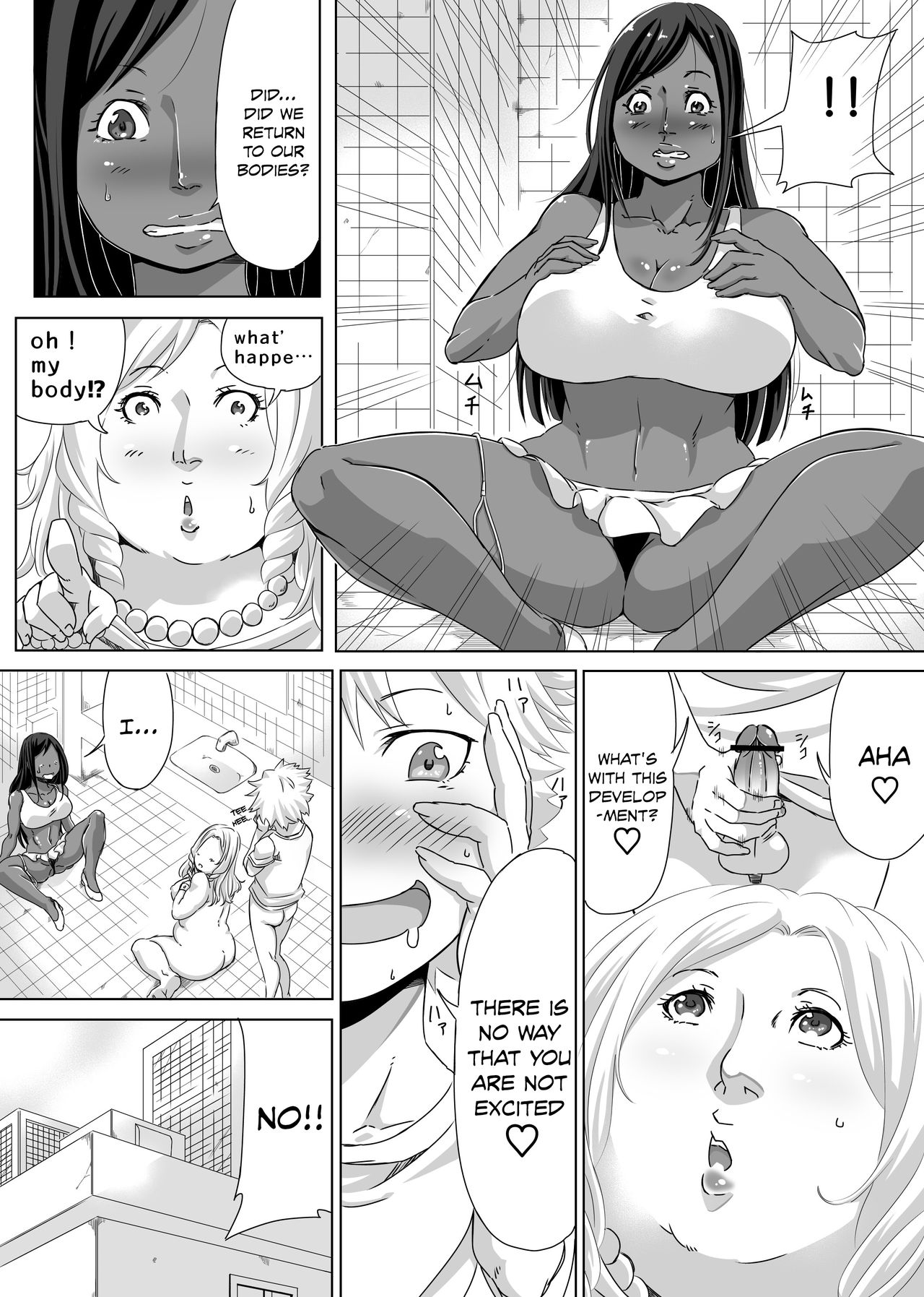 Older woman & kid body swap page 8 full