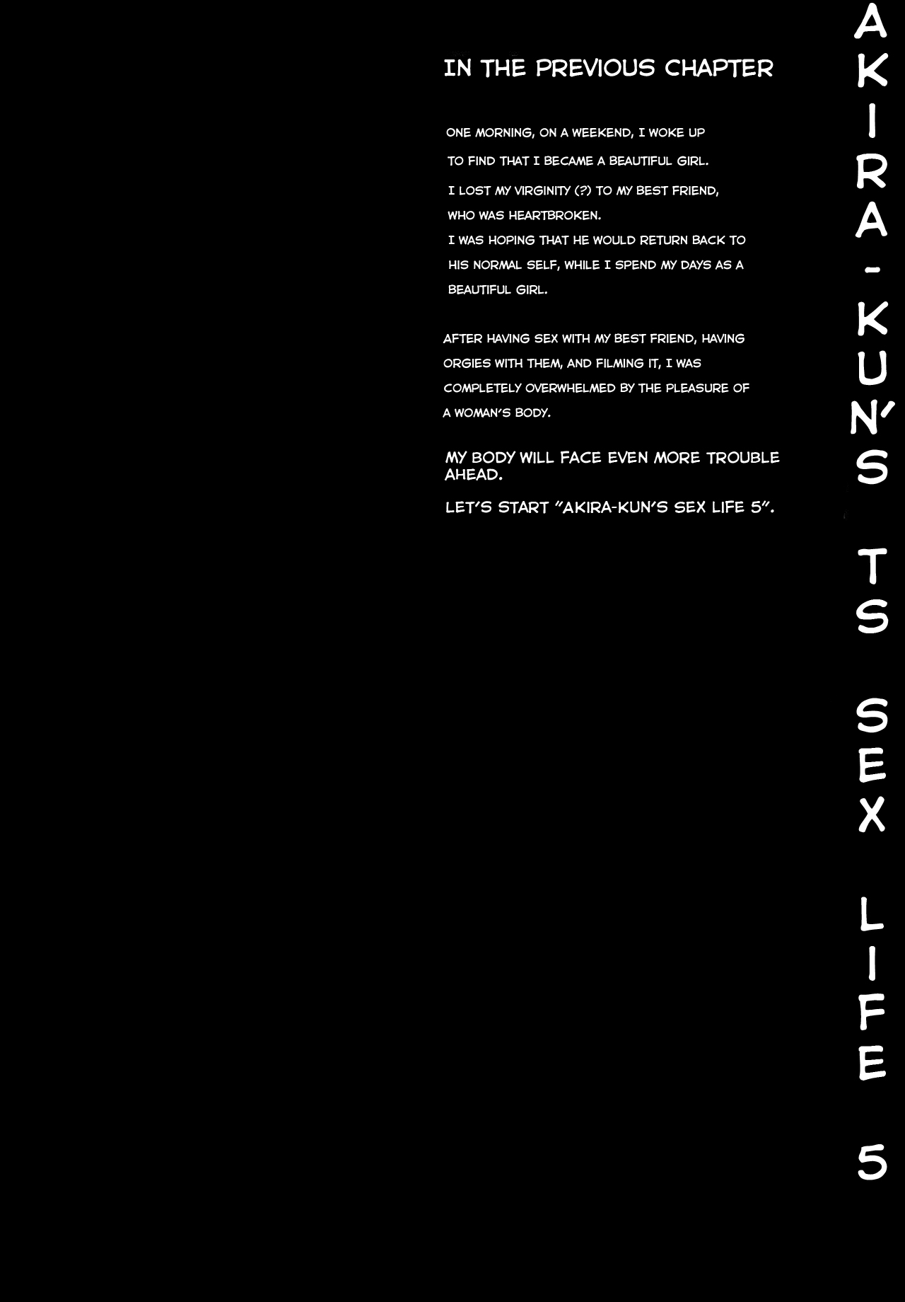 TS Akira-kun no Seiseikatsu 5 | Akira-kun's TS Sex Life 5 page 3 full