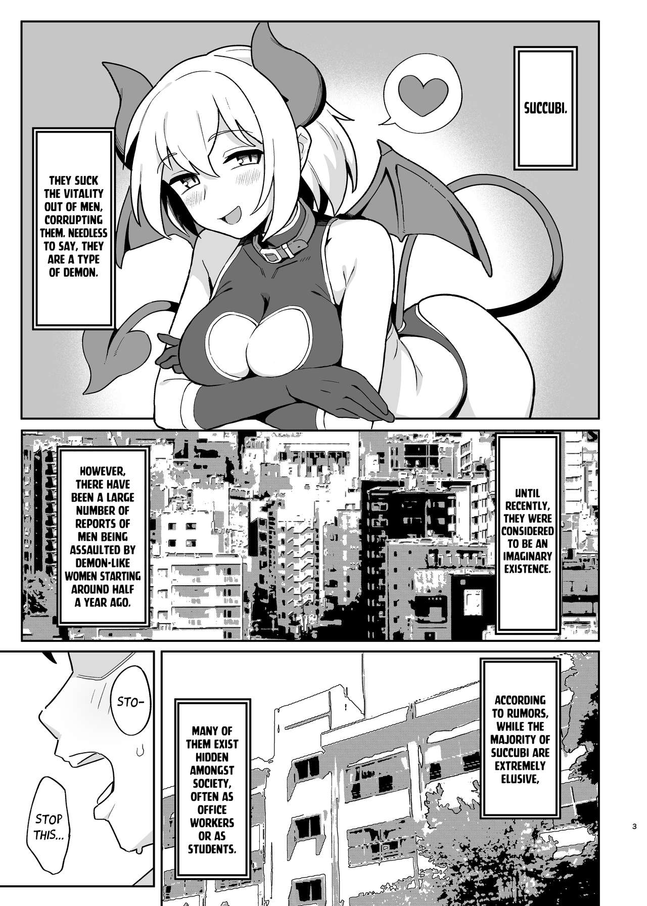 Mesugaki Succubus-tachi ni Shiboritorareru Hon | A Book About Some Bratty Little Succubi Wringing You Dry page 3 full