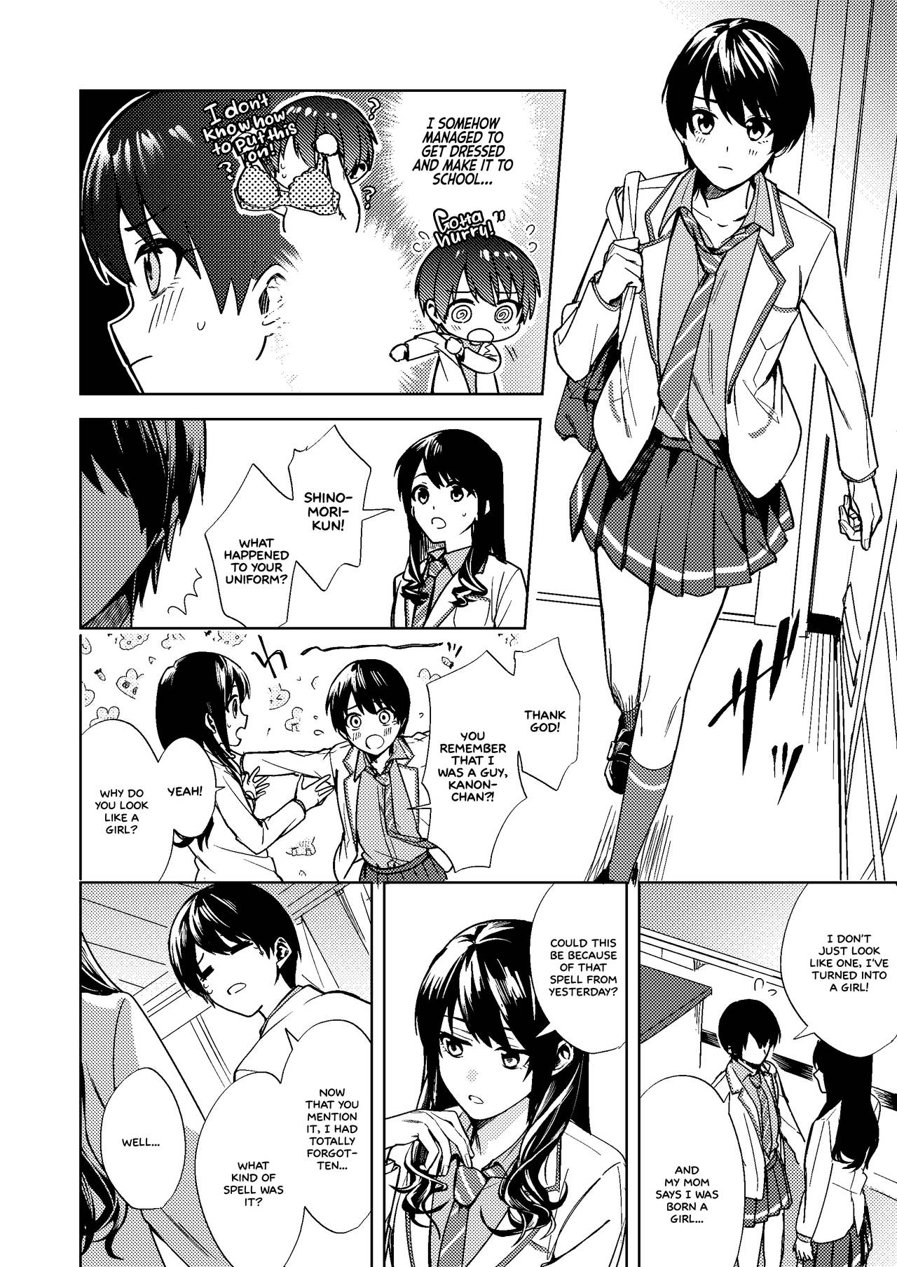 Onna ni Natta Ore wa Shinyuu no Risou no Kanojo? page 9 full