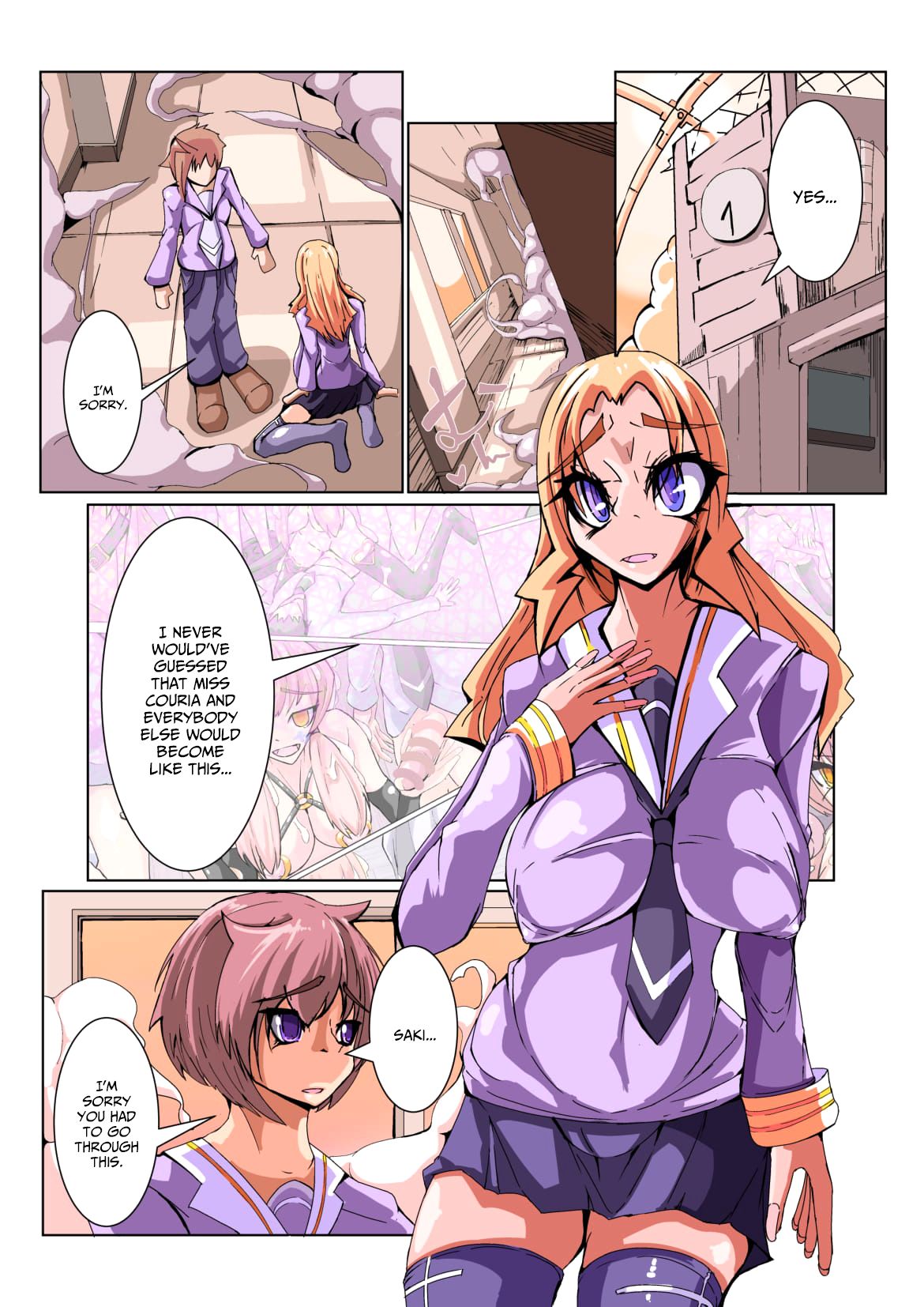 Futanari Dorei Gakuen-ka Keikaku 3 page 2 full