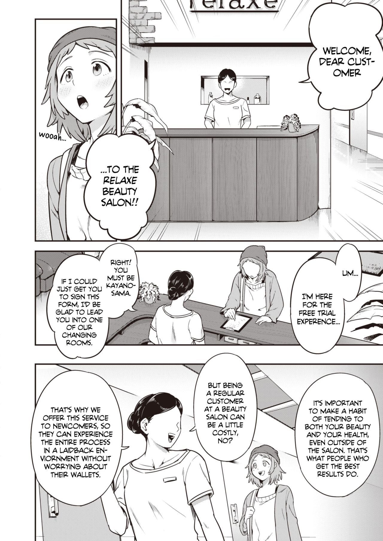 Inbou Kyousei Kairaku Esute Zenpen | Underground Forced Pleasure Salon Part 1 page 6 full