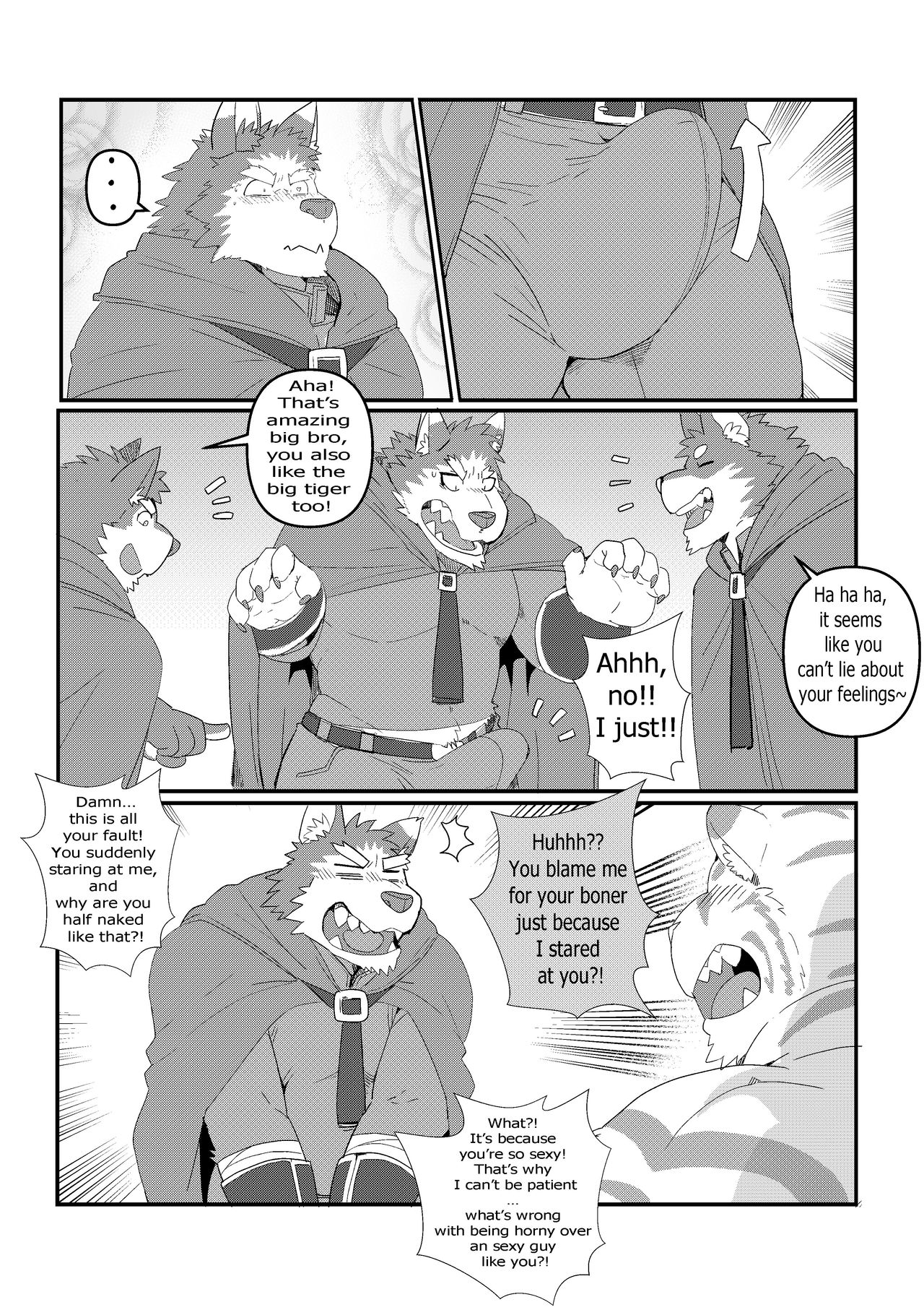 Our Boyfriend is a bulky tiger page 8 full