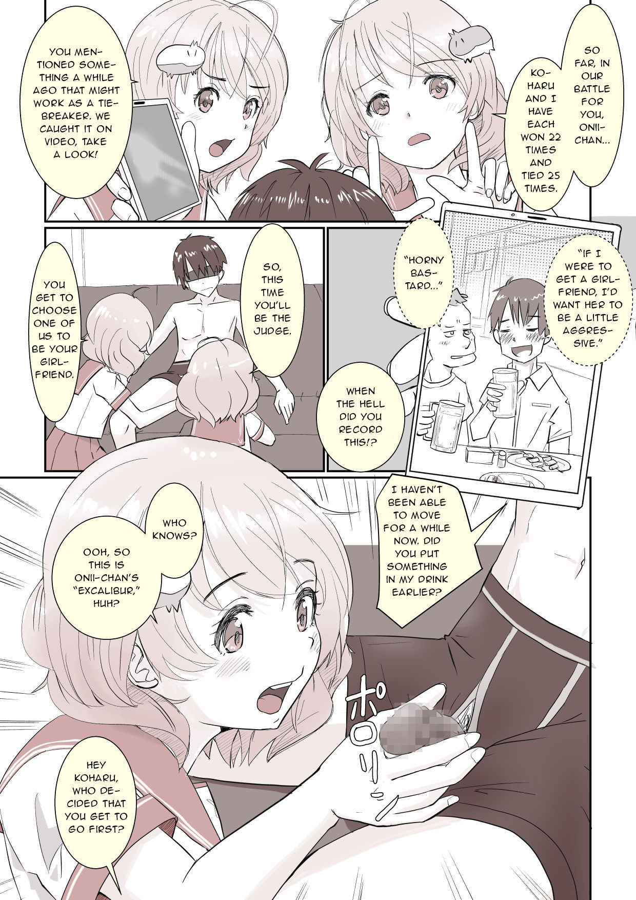 Yarisugi Twins! | Sex-crazy Twins! page 4 full