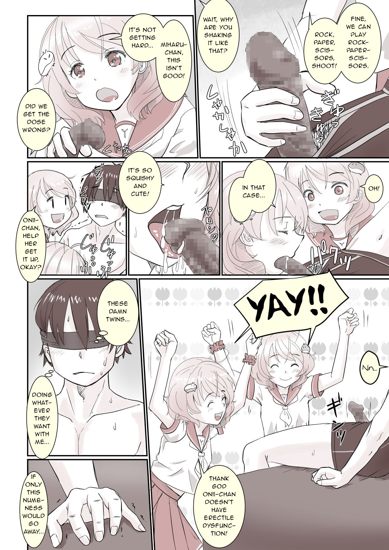 Yarisugi Twins! | Sex-crazy Twins! page 5 full