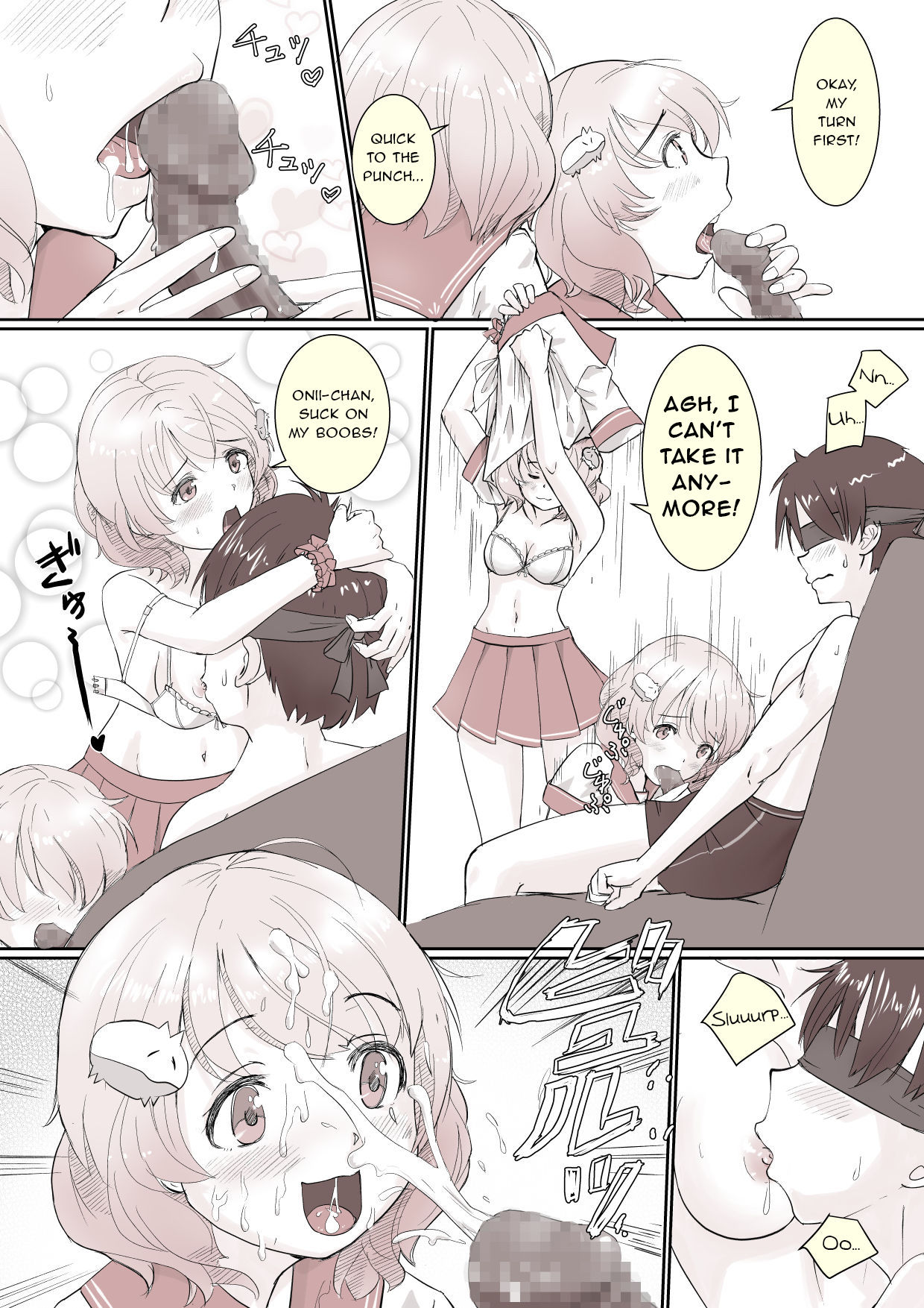 Yarisugi Twins! | Sex-crazy Twins! page 6 full