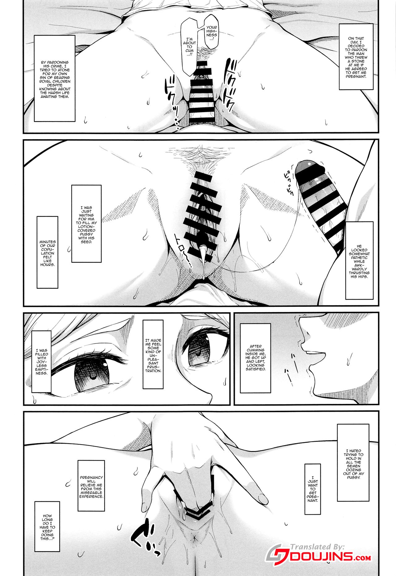 Kairaku Ochi shita Botebara Joou Historia | If Historia Gives Into The Pleasure She'll Become A Pregnant Bellied Queen page 3 full