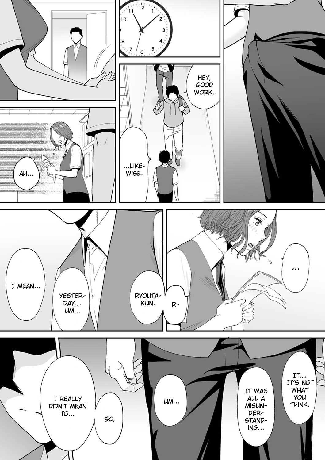 "Otto no Buka ni Ikasarechau..." Aragaezu Kanjite Shimau Furinzuma | "My Husband's Subordinate is Going to Make Me Cum..." An Adulterous Wife Who Can't Resist the Pleasure Chapter 13 page 5 full