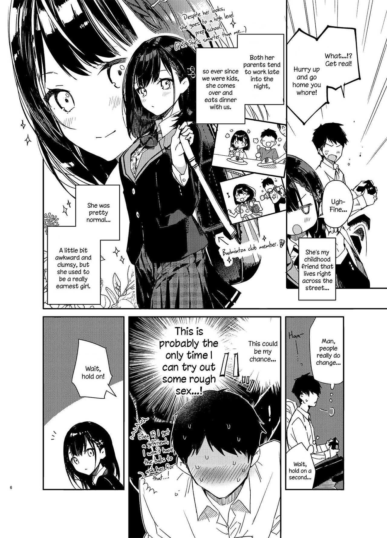 Jishou Bitch  no Osananajimi ni Tekagen Nashi Ecchi page 6 full
