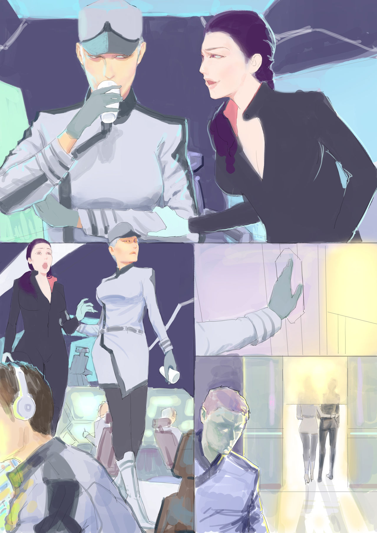 My H manga - last year's short doujin page 3 full