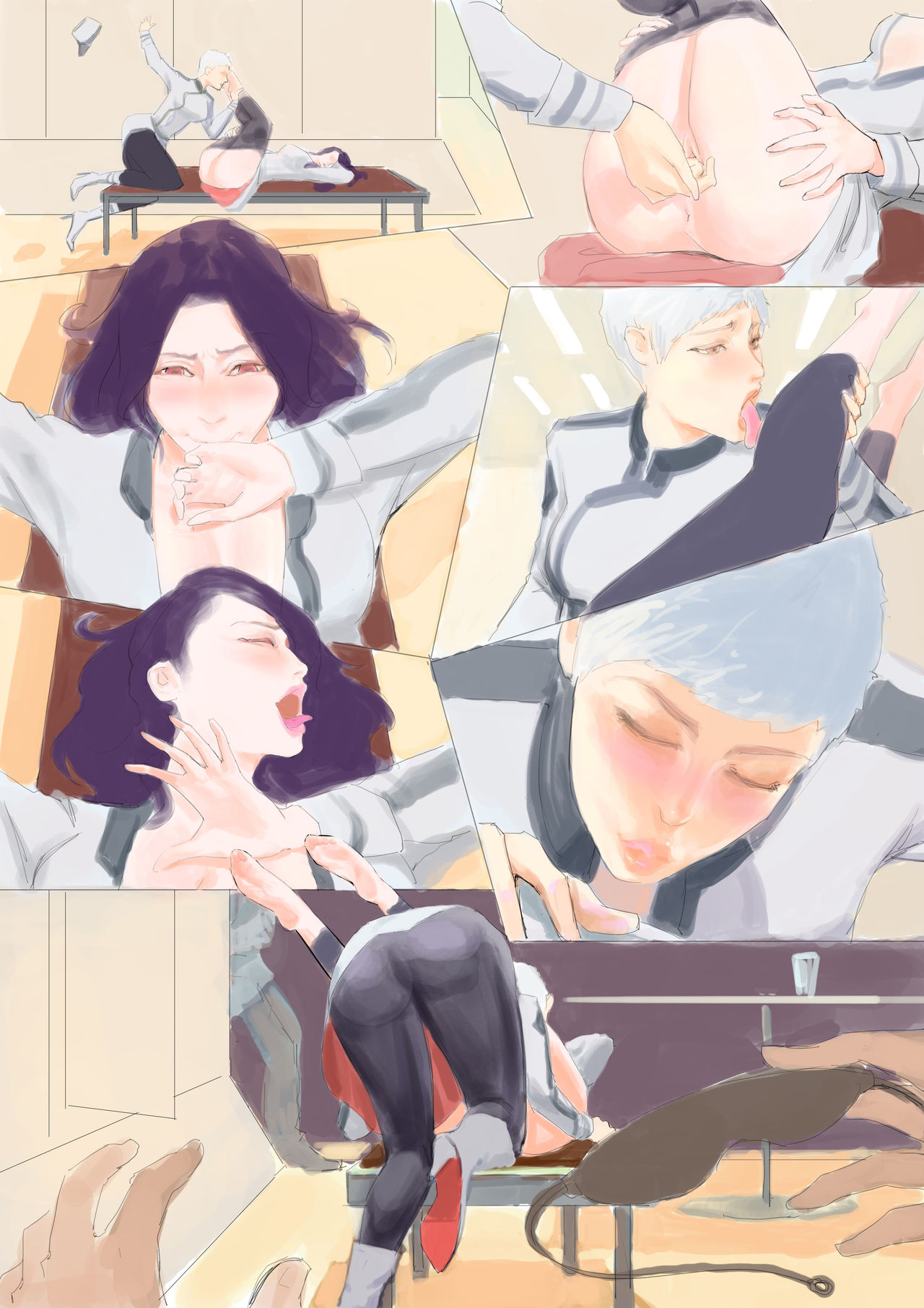 My H manga - last year's short doujin page 6 full