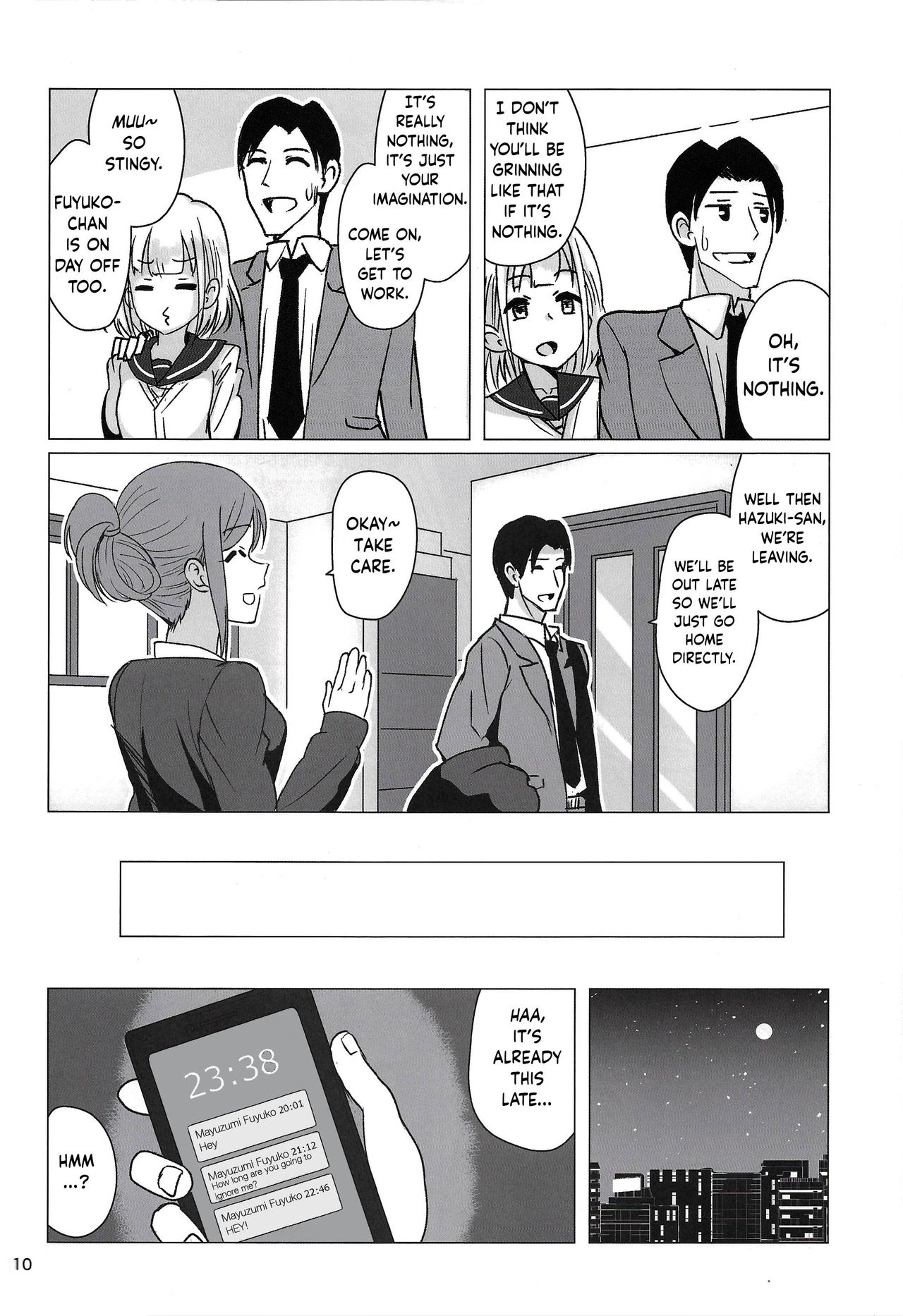 Fuyuko ni Sukebe na Jidori o Okutte Kure to Tanomu Hon page 9 full