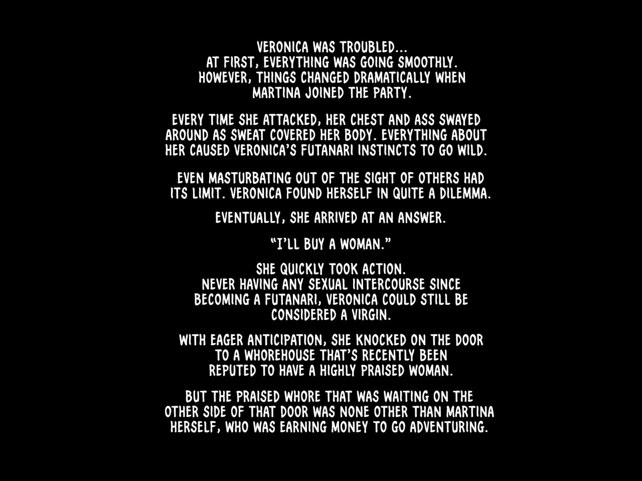 Futanari Veronica ga Fuuzokujou Martina ni Fudeoroshi Shite Morau Hanashi page 2 full