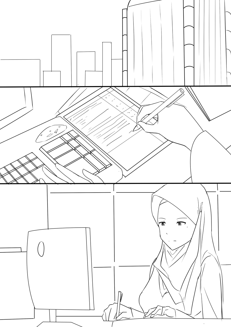 Milky Secretary page 1 full