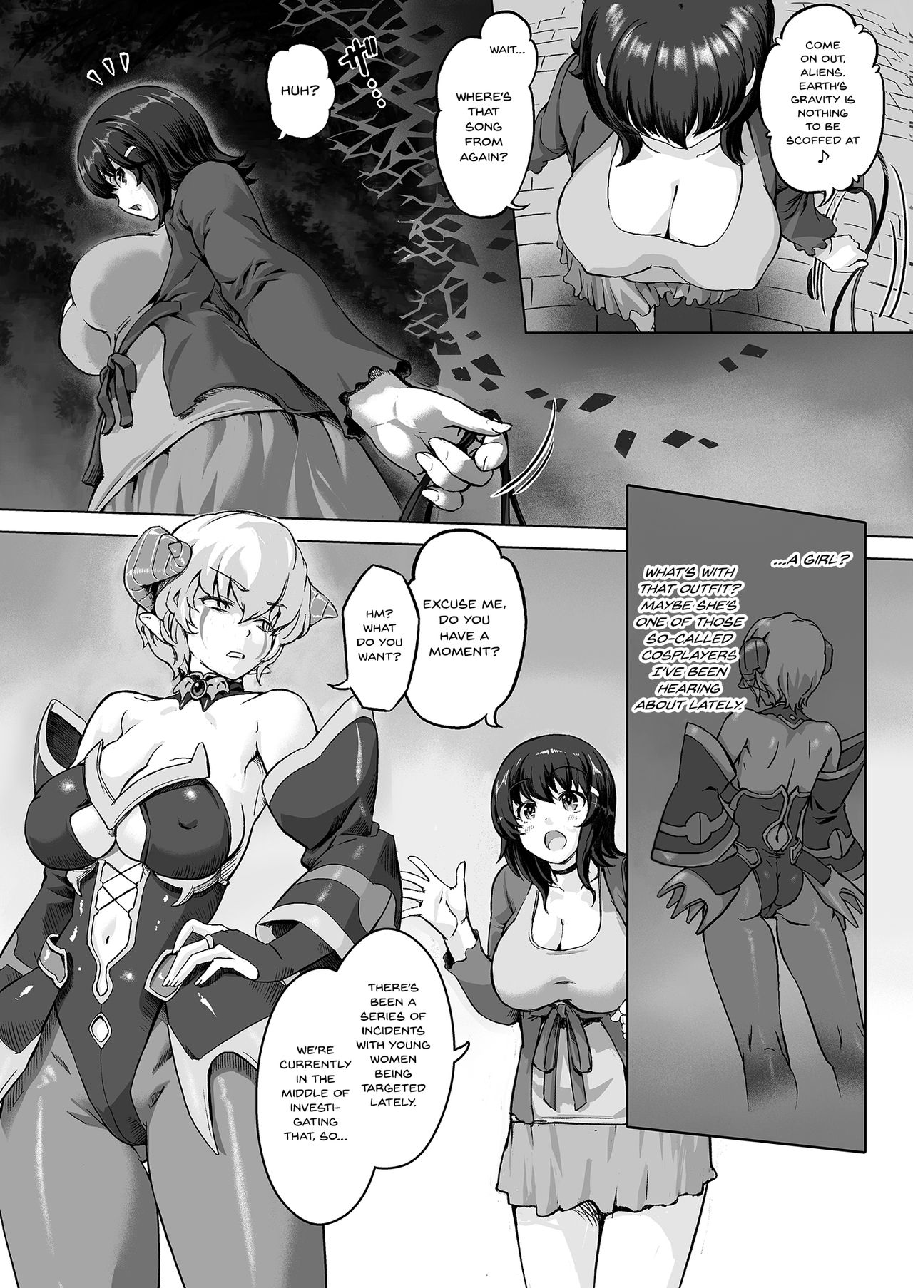 Sukumizu Sentai Bikininger R Vol. 1 page 7 full