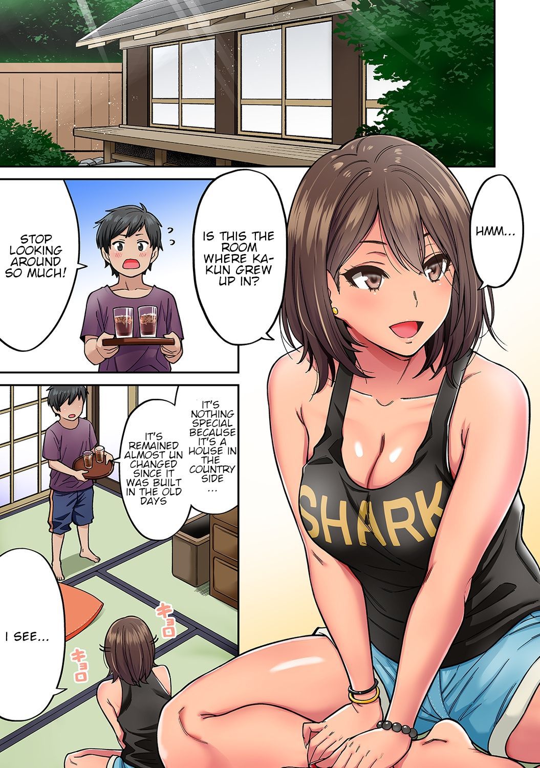 Akogare no Nee-chan ga Gal ni Natte Kaette Kita Natsuyasumi Ch. 2 page 2 full