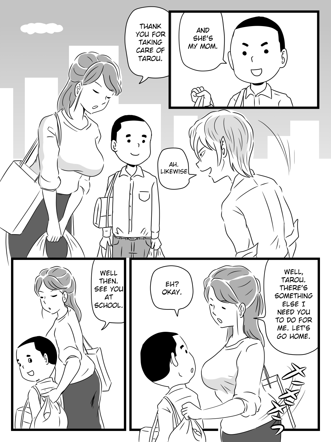 Toshiue Killer no Tomodachi ni Kaa-san o Netorareta Hanashi | A Story About My Milf-Killer Friend Who Cucked My Mom page 4 full