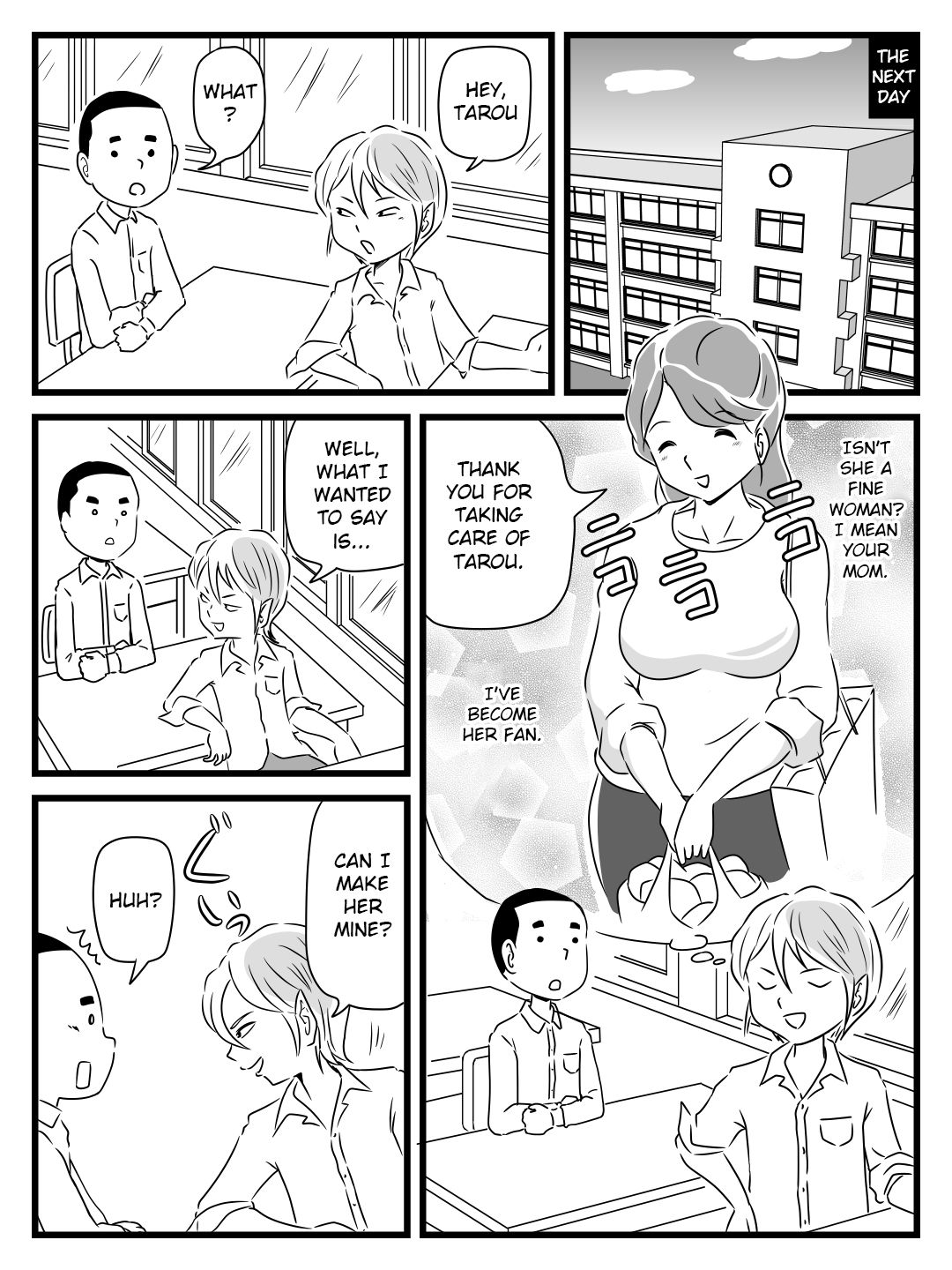 Toshiue Killer no Tomodachi ni Kaa-san o Netorareta Hanashi | A Story About My Milf-Killer Friend Who Cucked My Mom page 6 full