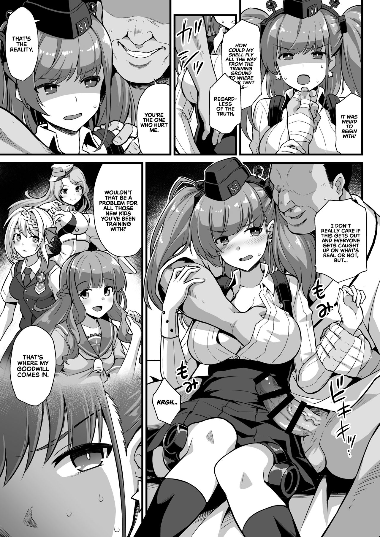 Kanmusu Chakunin Zenya - Atlanta Mune-Sei Houshi Katsudou | The Night Before the Shipgirl's New Post - Atlanta's Voluntary Breast and Sexual Service page 5 full