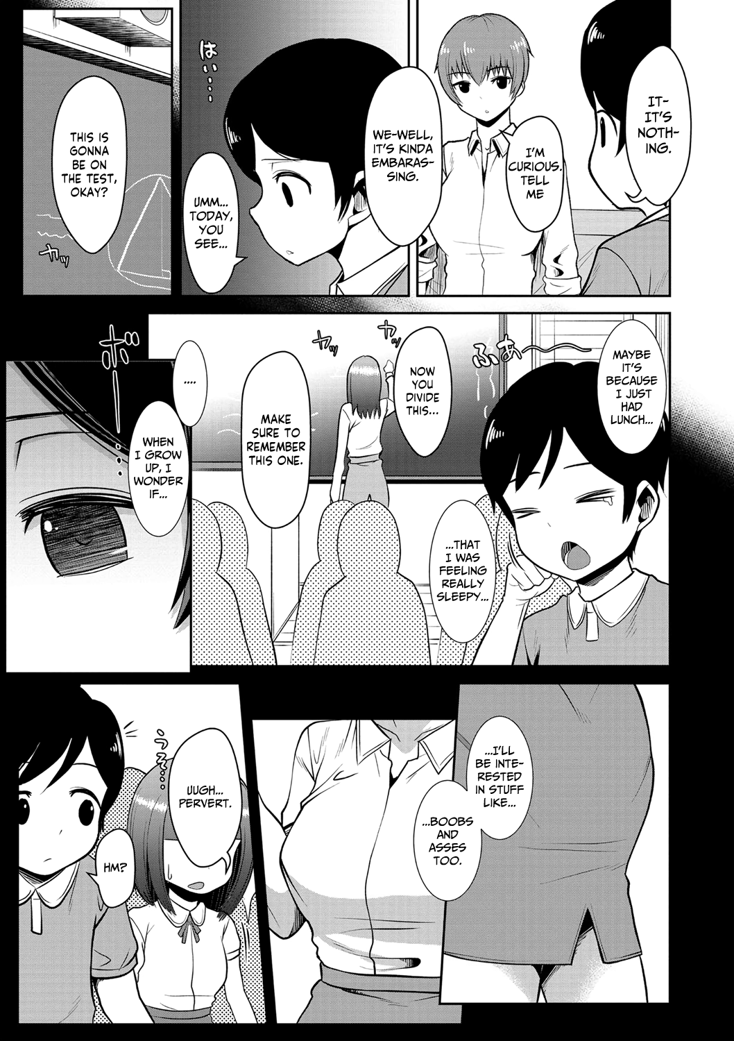 OneShota Shishunki Lecture | OneShota Puberty Lecture page 3 full