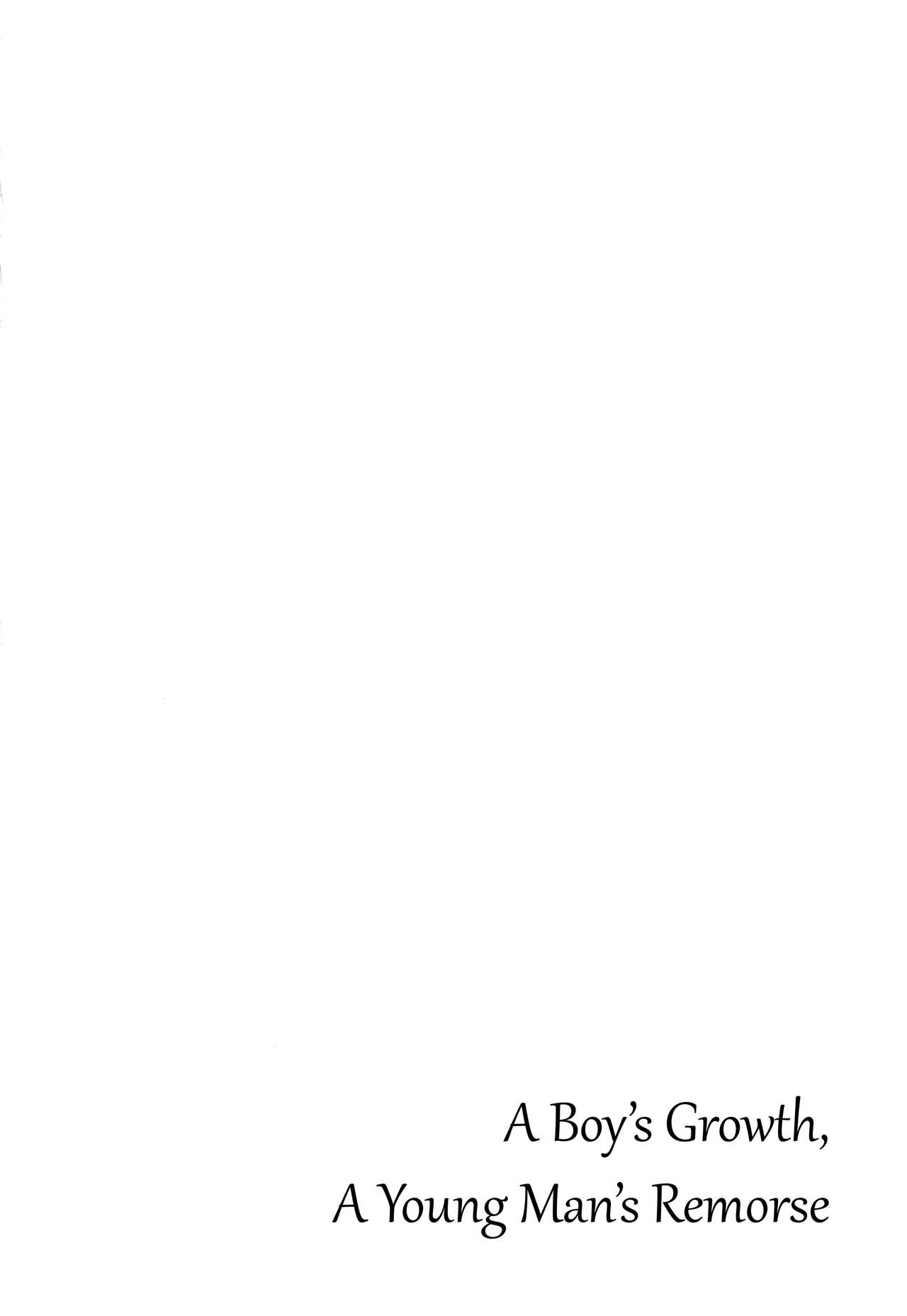 Shounen no seichou, seinen no koukai | A Boy’s Growth, A Young Man’s Remorse page 3 full