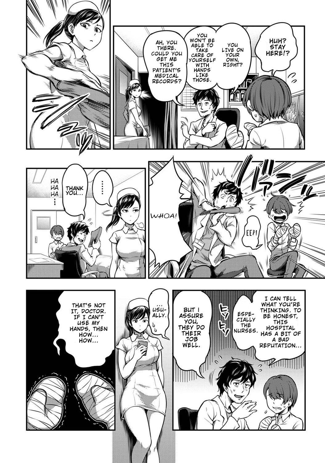 Sakusei Byoutou ~Seikaku Saiaku no Nurse shika Inai Byouin de Shasei Kanri Seikatsu~ | Semen Extraction Ward ~Life in a hospital where a nurse with a cruel personality manages your orgasms~ page 3 full