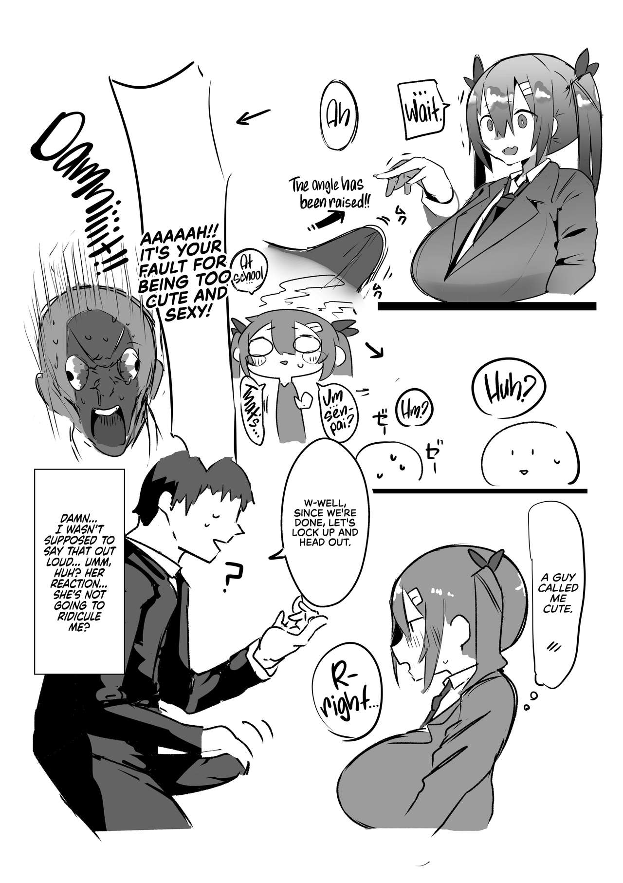 Kouhai ga Bakunyuu de Ero Sugiru Ken ni Tsuite | The Case of my Junior Being Too Sexy Because of Her Huge Boobs page 8 full