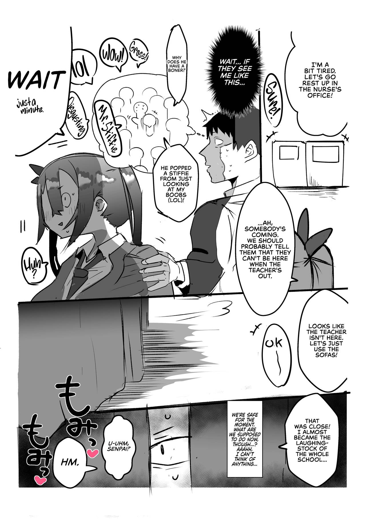 Kouhai ga Bakunyuu de Ero Sugiru Ken ni Tsuite | The Case of my Junior Being Too Sexy Because of Her Huge Boobs page 9 full