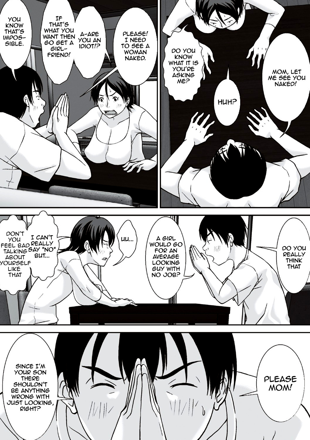 Kora! Anta Hahaoya o Kudoite Nani Shiyoutte Iu no!|Hey! What Are You Doing Making a Pass at Your Mother! page 10 full