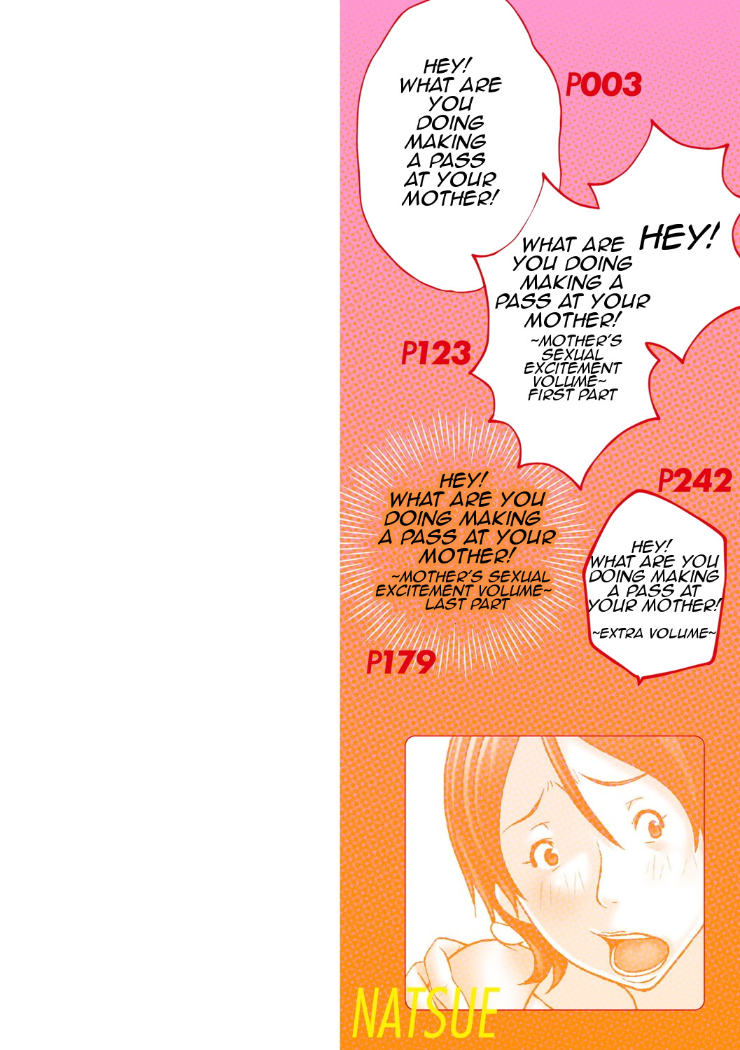 Kora! Anta Hahaoya o Kudoite Nani Shiyoutte Iu no!|Hey! What Are You Doing Making a Pass at Your Mother! page 3 full