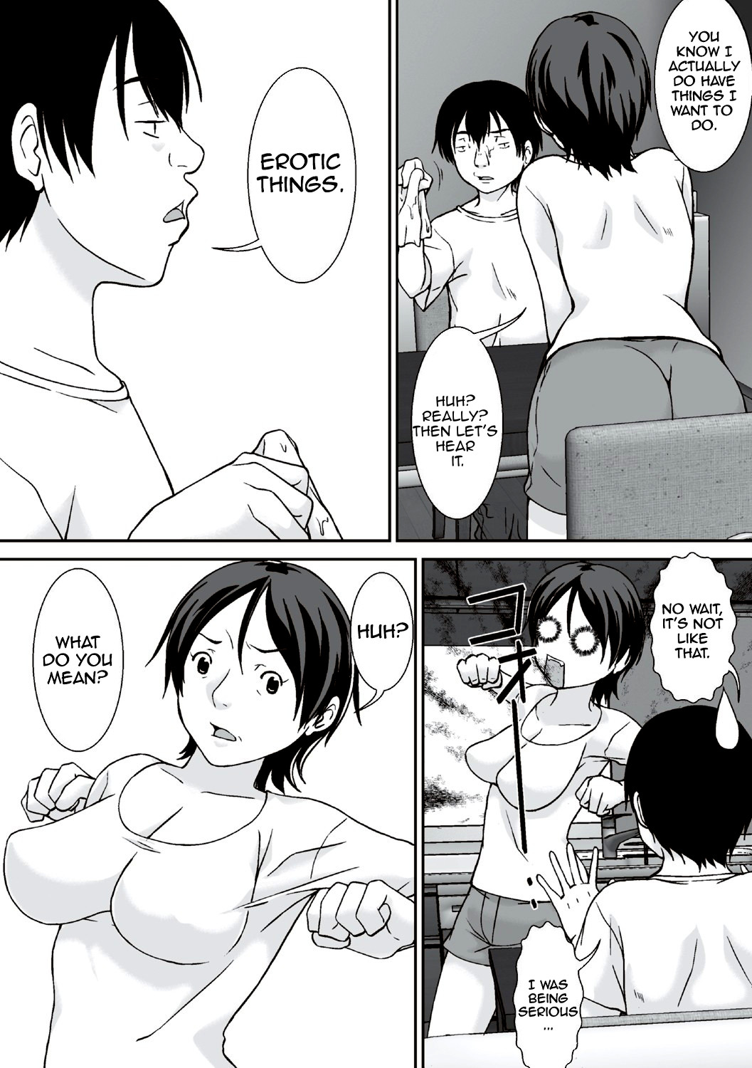 Kora! Anta Hahaoya o Kudoite Nani Shiyoutte Iu no!|Hey! What Are You Doing Making a Pass at Your Mother! page 7 full