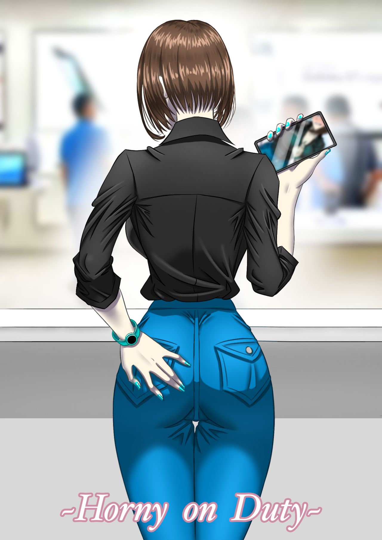 Horny on Duty page 1 full