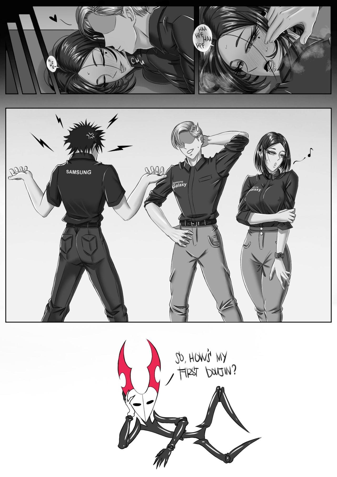 Horny on Duty page 7 full