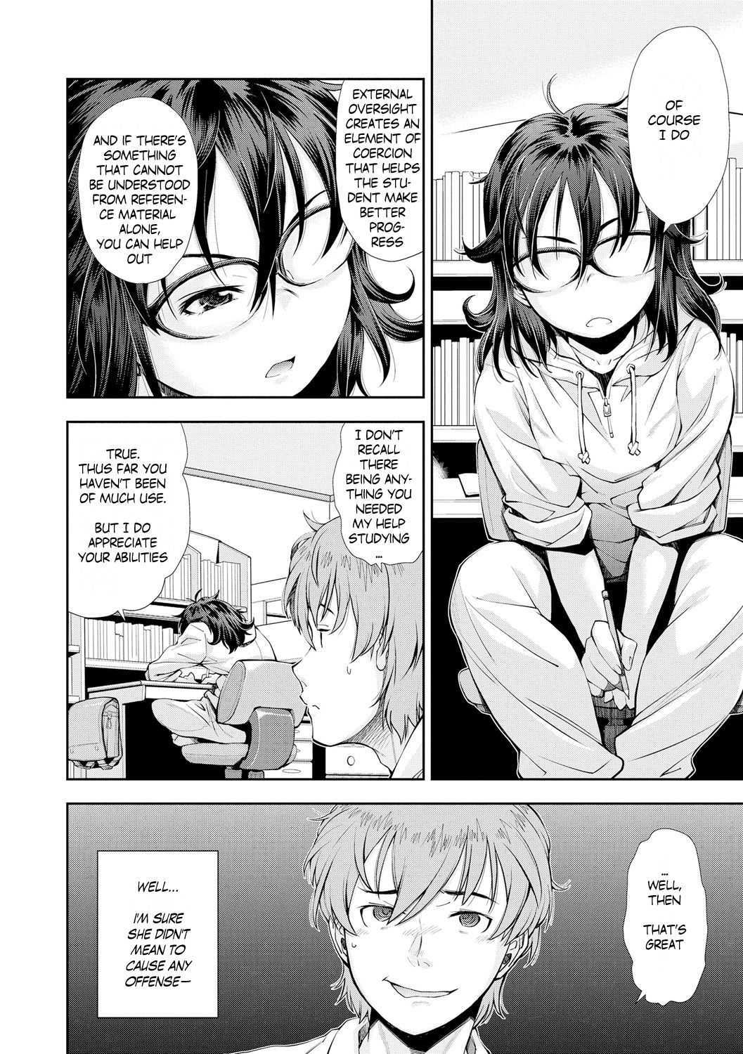 The girl who loves to study | Benkyo suki no onnanoko page 4 full