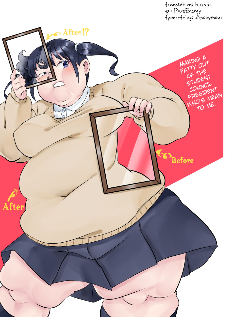 Making The Student Council President Who Bullied Me Get Fat page 1 full