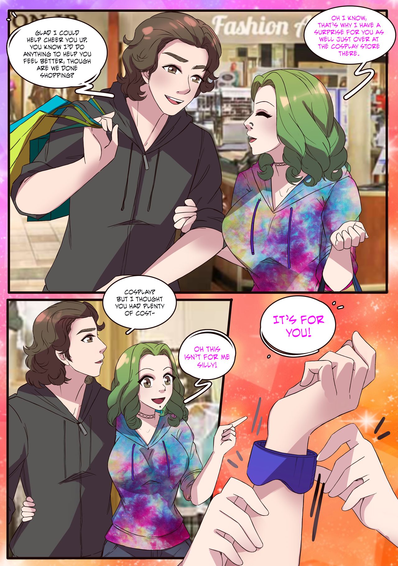 Dante: $500 Patreon Monthly Reward page 1 full