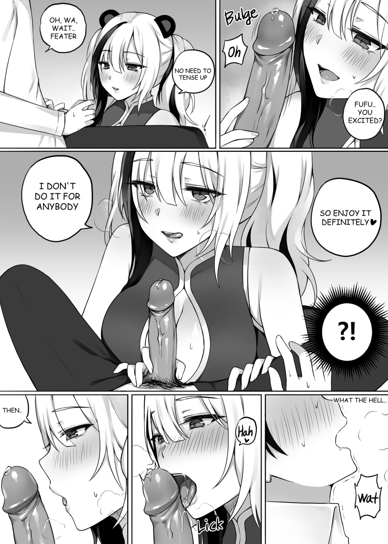 FEater's fan service♥ page 7 full