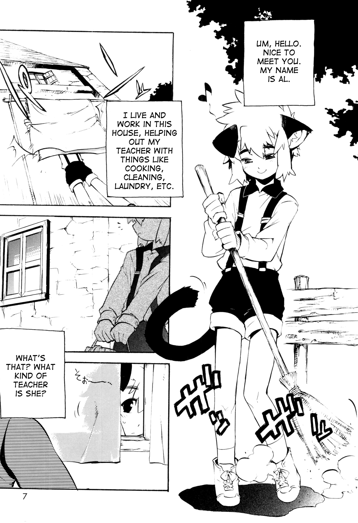 Toaru Minarai Mahou Shounen no Nichijou - AL's Daily Life The Apprentice Magic Boy page 5 full