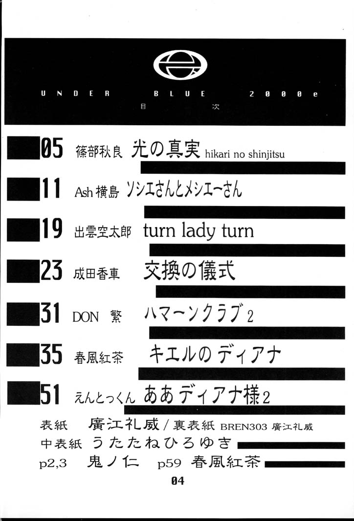 Under Blue 2000e page 5 full